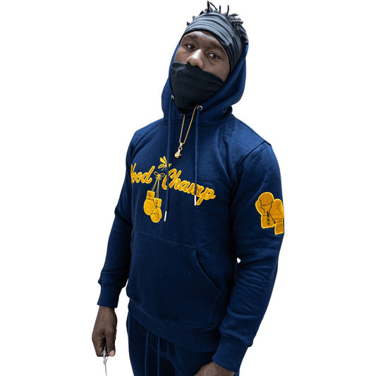 Royal Deluxe navy blue Tracksuit